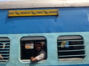 Im Expresszug nach Mysore